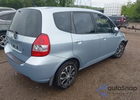 2007 Honda Fit из США, поврежденный, VIN JHMGD384X7S044600